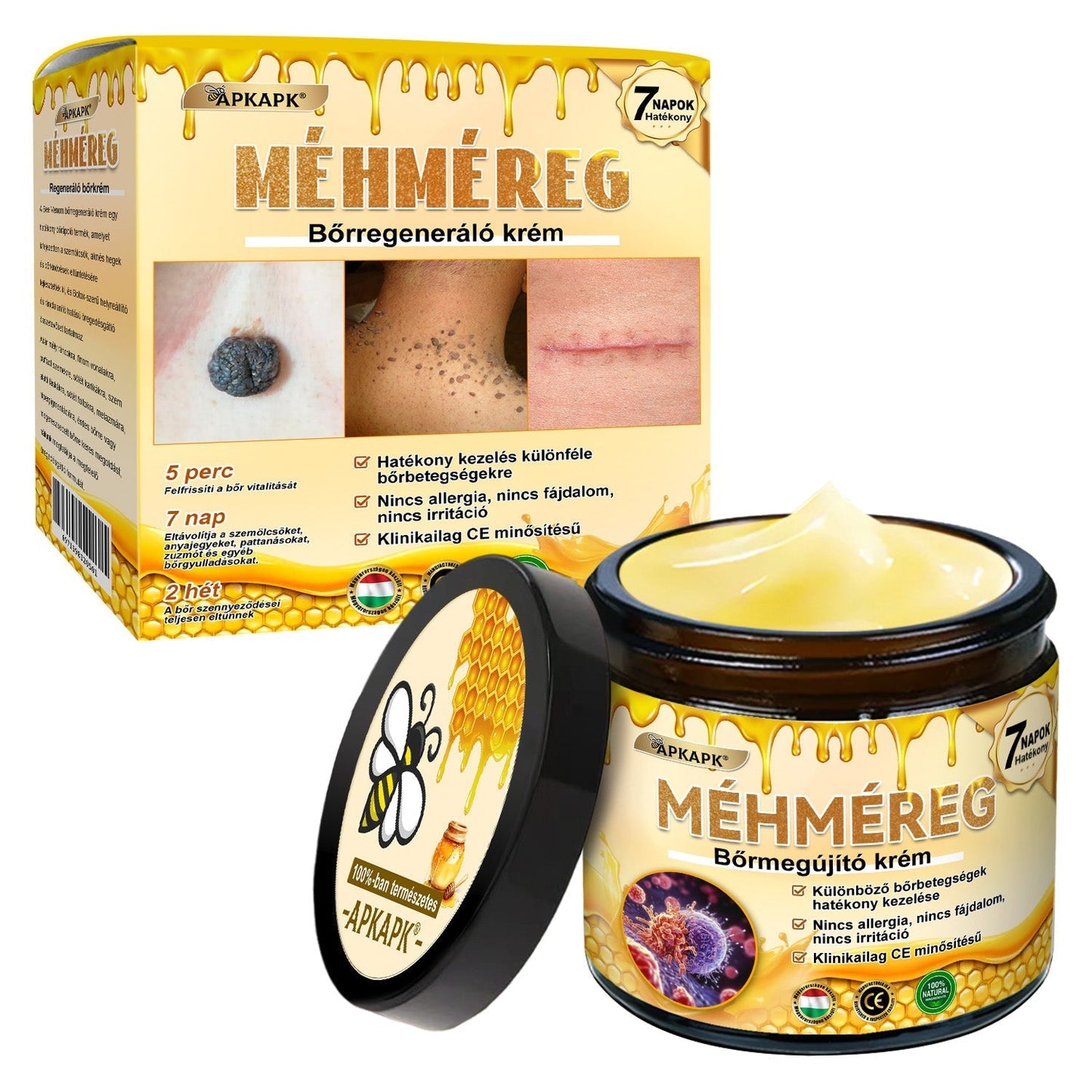 🔥🔥Ajánlott a Semmelweis Kórház által · BENU hivatalos üzlet✨𝖠𝖯𝖪𝖠𝖯𝖪® méhméreges bőrmegújító krém